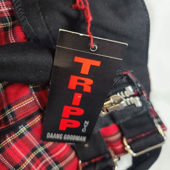 Vintage TRIPP NYC Plaid Mini Skirt - M
